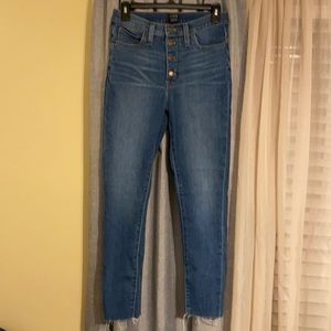 J.Crew high rise skinny-size 27